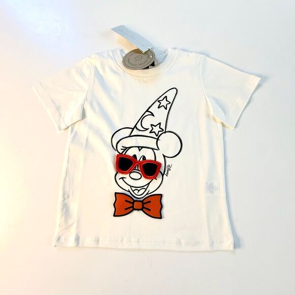 NWT Stella McCartney Kids Disney “Mickey Mouse Wizard T-Shirt" Size 5 - Picture 3 of 11